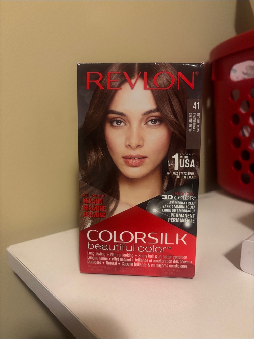 Revlon Colorsilk Permanent Hair Color - Medium Brown (41)